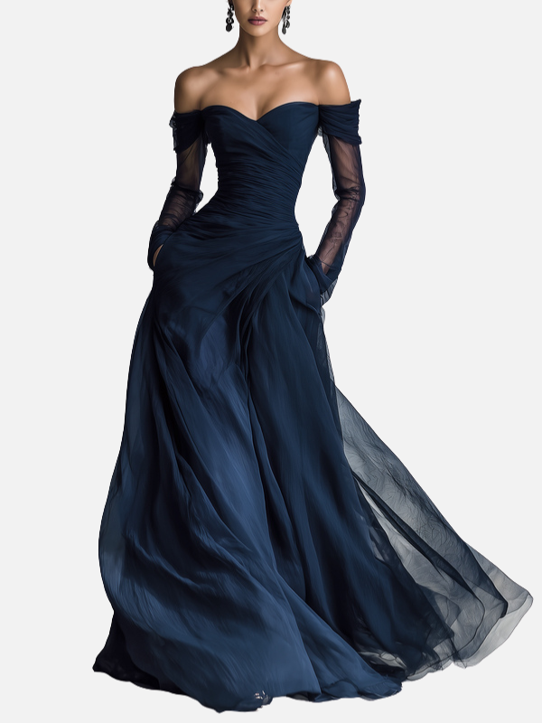Ida | Off-Shoulder Gallakjole, Aften Maxikjole