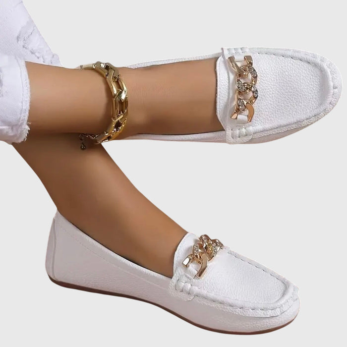 Emilie | Loafers i dæmpede farver