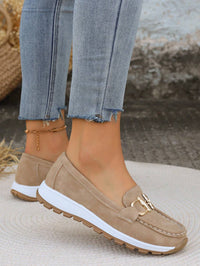 Louise | Flade loafers med spænde