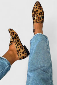 Josefine | Mokkasiner med Leopardmønster