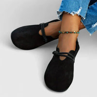 Nanna | Loafers i beige og sort