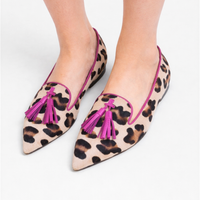 Mille | Loafers i pink og guld