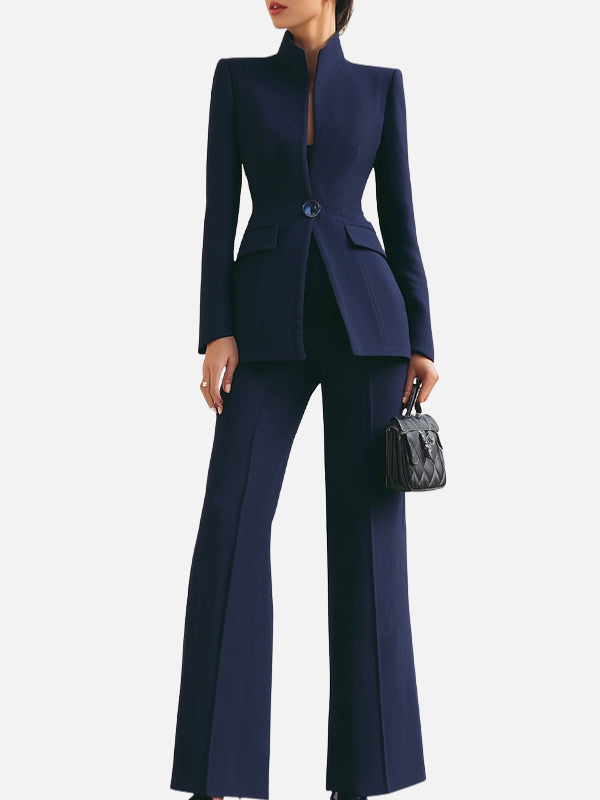 Lone | Elegant Buksedragt – Blazer & Bukser Sæt