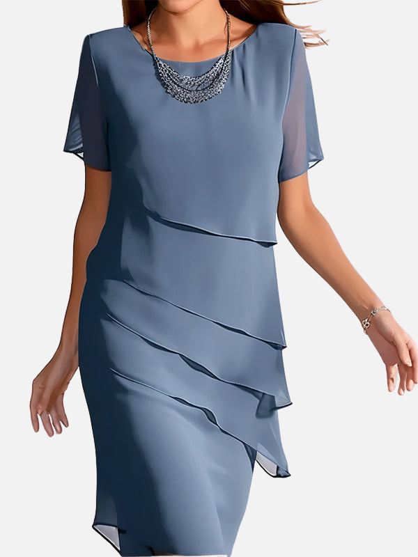 Camilla | Elegant Chiffon Aftenkjole