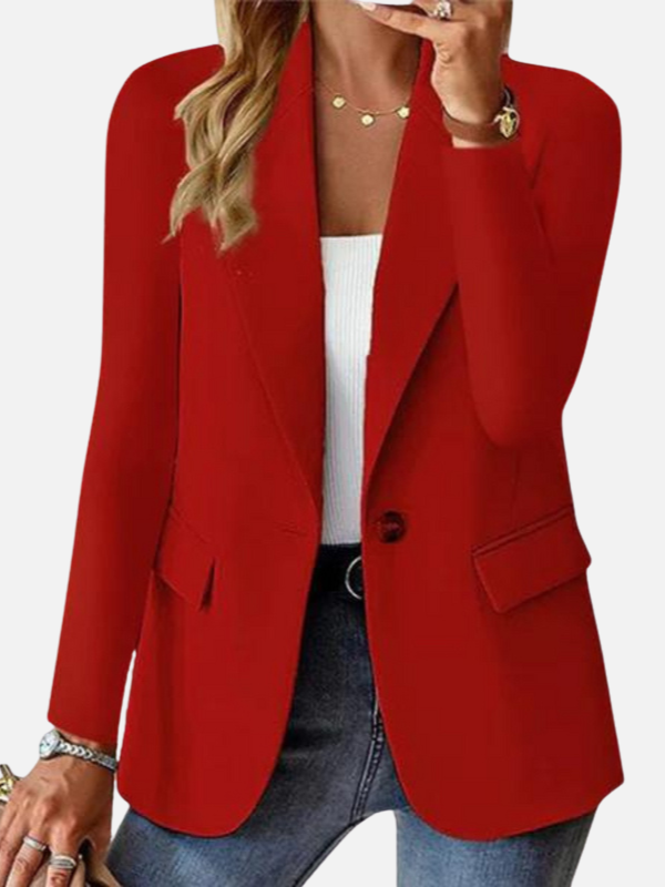 Camilla | Elegant Dameblazer med Enkeltknap