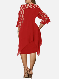 Maria | Festkjole Midikjole, Plus Size, Elegant