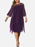 Maria | Festkjole Midikjole, Plus Size, Elegant