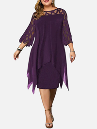 Maria | Festkjole Midikjole, Plus Size, Elegant