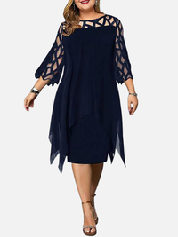Maria | Festkjole Midikjole, Plus Size, Elegant