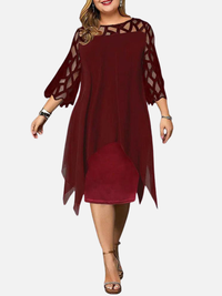Maria | Festkjole Midikjole, Plus Size, Elegant