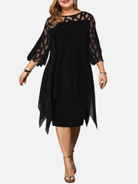Maria | Festkjole Midikjole, Plus Size, Elegant
