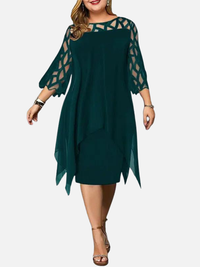 Maria | Festkjole Midikjole, Plus Size, Elegant