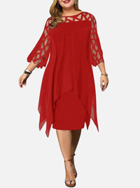 Maria | Festkjole Midikjole, Plus Size, Elegant