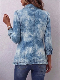 Jemison | Boho-vintage-jakke med ombré